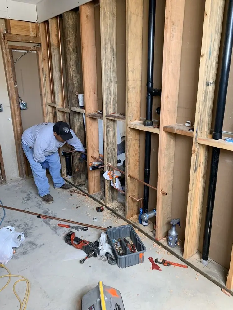 Commercial rough-in plumbing for Gas Line Repair in Royal Oaks